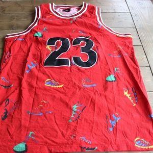 Rare Jordan Shoe Basketball Jersey by SMX 2XL